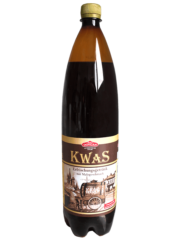 Dovgan "Kwas" Erfrischungsgetränk mit Malzgeschmack 1.5 L
