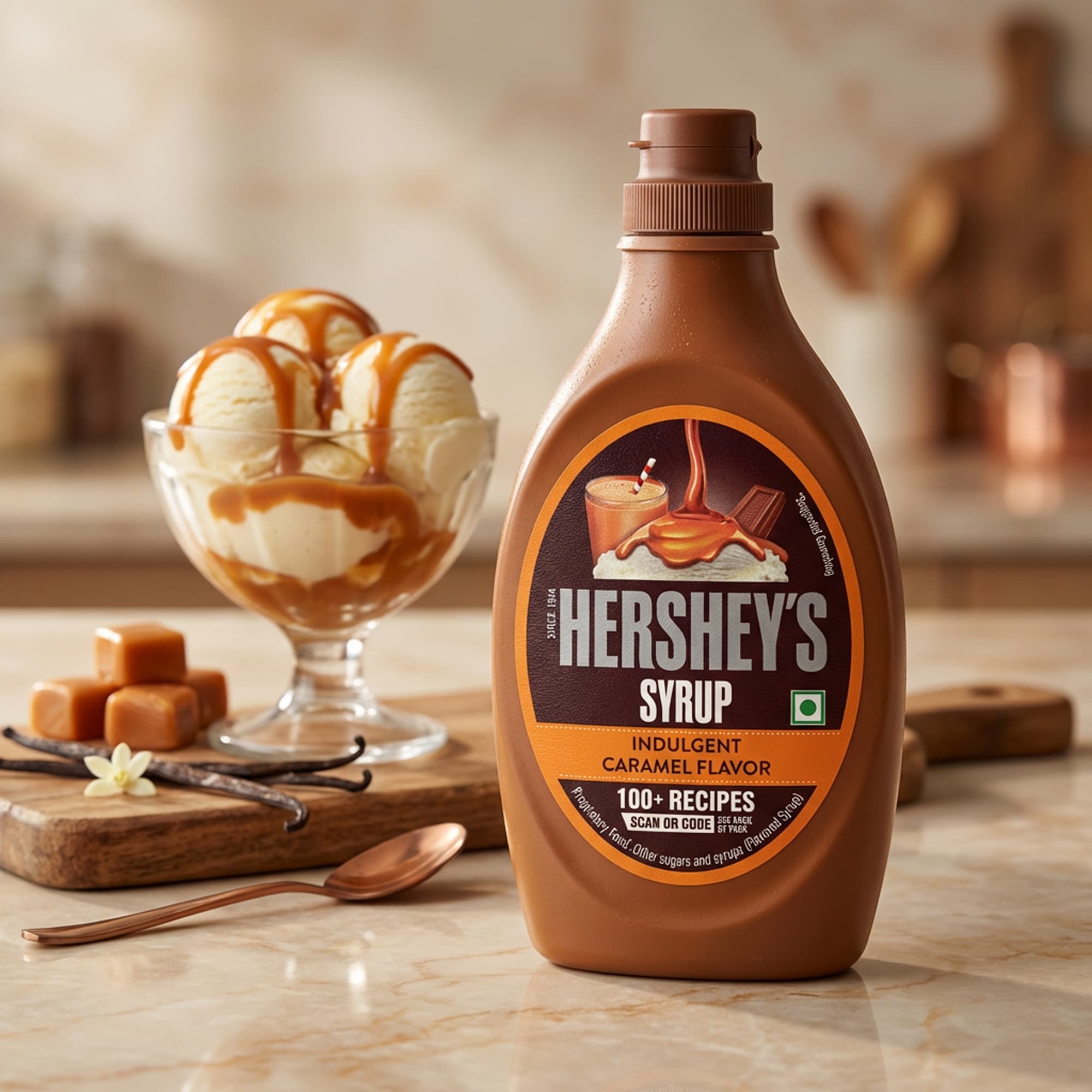 Hershey's Syrup Indulgent Caramel Flavor 623g Indien