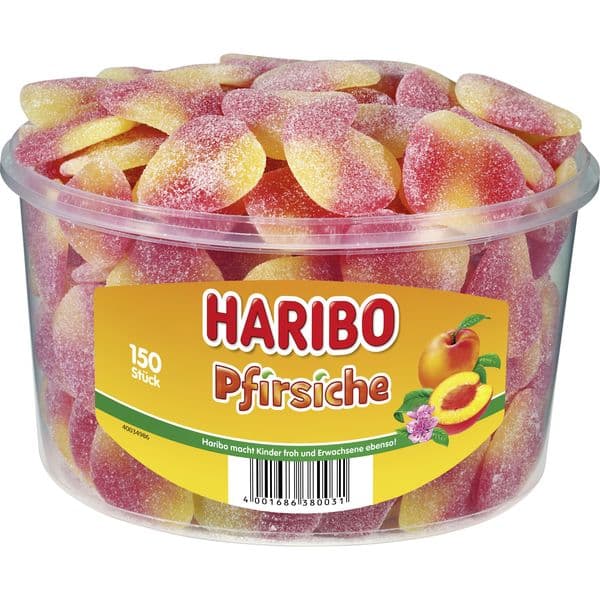 Haribo Pfirsiche150 Stück