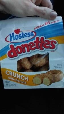 Hostess Donettes Crunch Mini Donuts 269 g