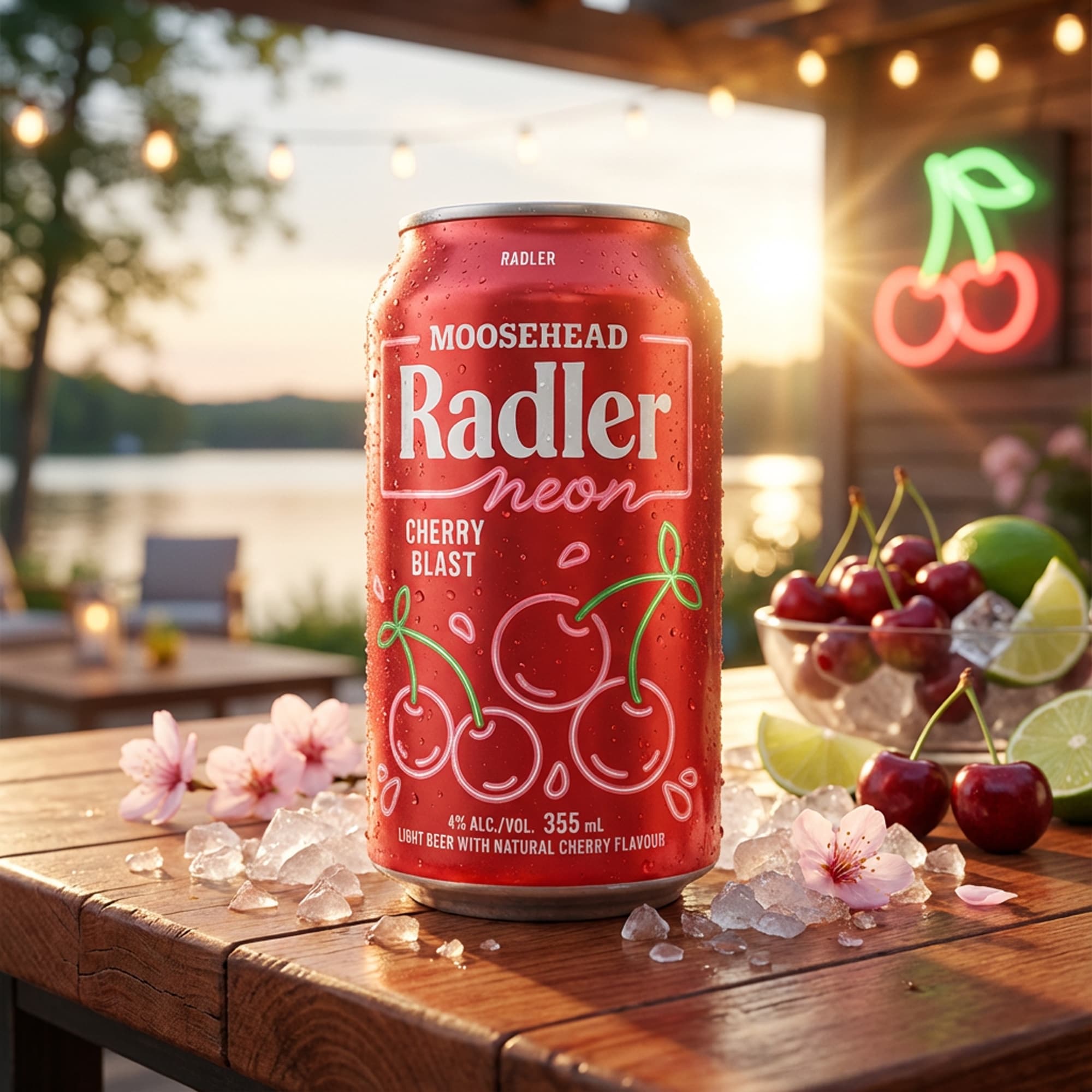 Moosehead Radler Neon Cherry Blast 355 ml Dose