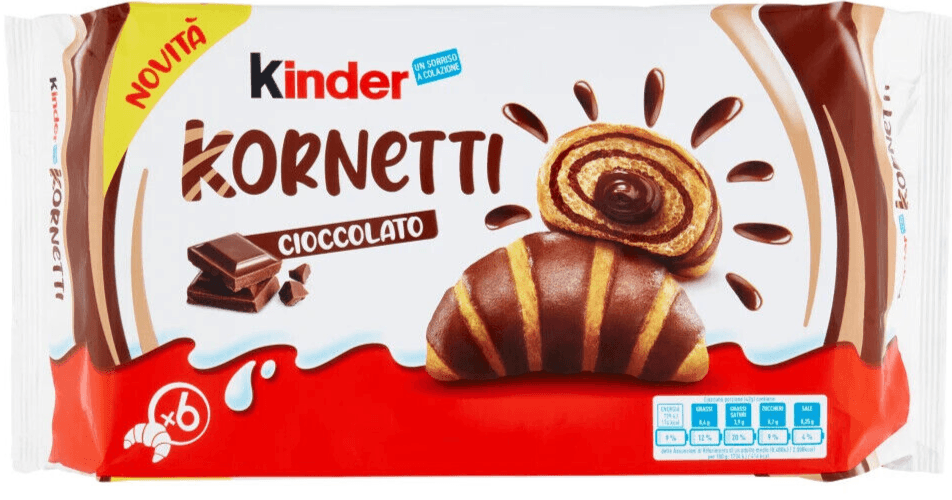 Kinder - Kornetti Choccolato 270g