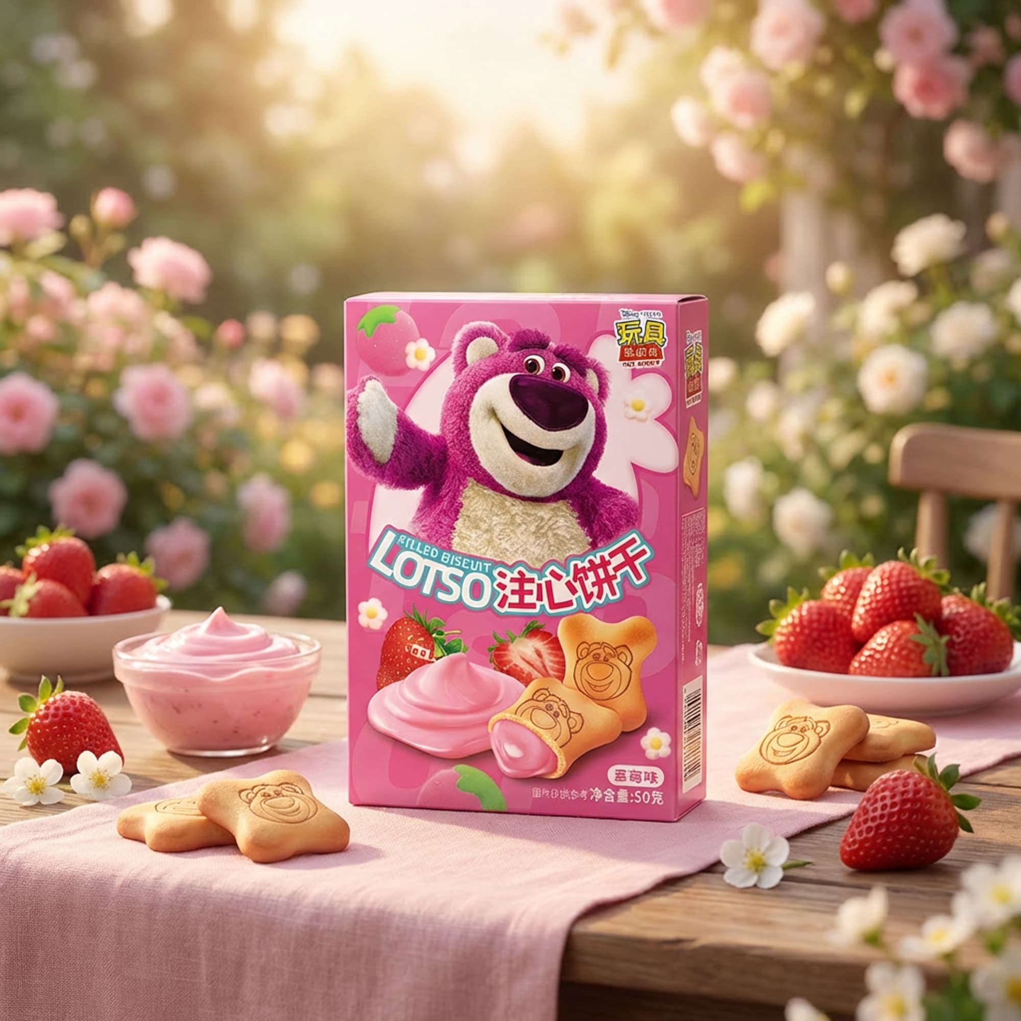 Disney Lotso Gefüllter Keks 50g China Import