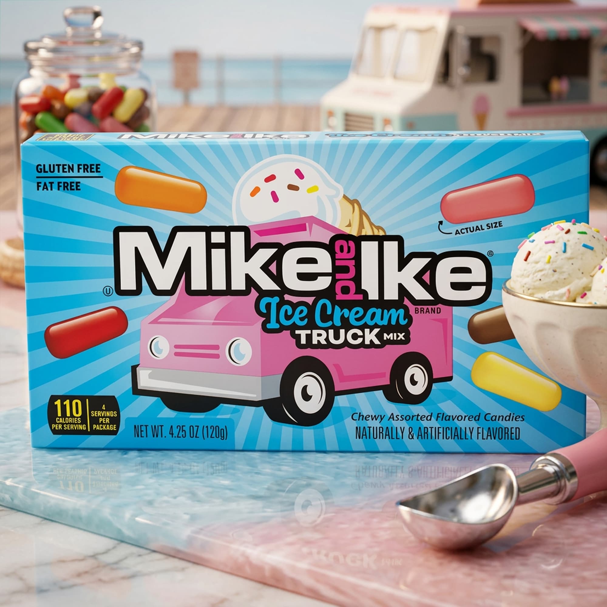 Mike And Ike Ice Cream Truck 120g
