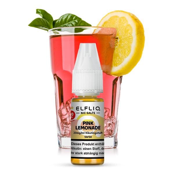 ELFBAR ELFLIQ Pink Lemonade Nikotinsalz Liquid 10 ml 10mg Nikotinmenge