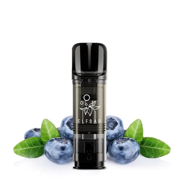 2x Elfbar ELFA Pod - Blueberry 0mg Nikotinmenge
