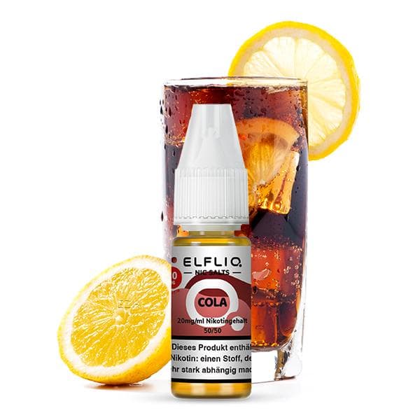 ELFBAR ELFLIQ Cola Nikotinsalz Liquid 10 ml 10mg Nikotinmenge
