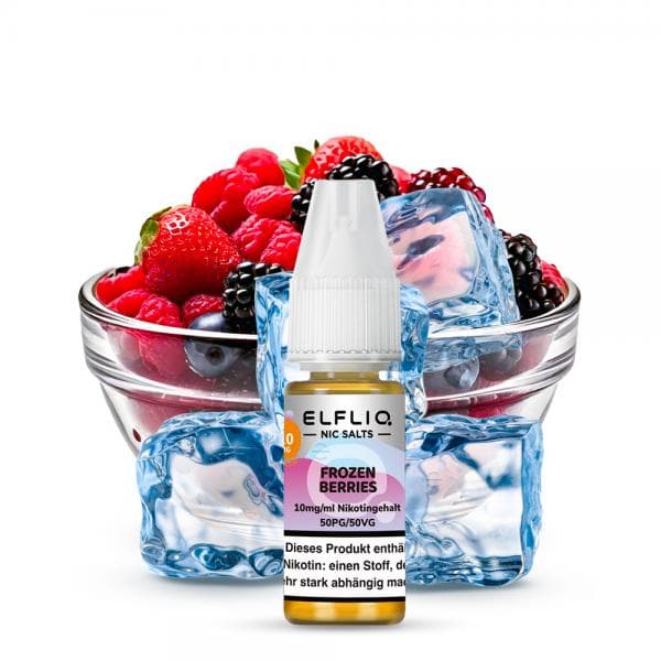 ELFBAR ELFLIQ Frozen Berries Nikotinsalz Liquid 10 ml 20mg Nikotinmenge